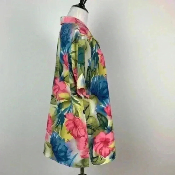 Maggie sweet Hawaiian aloha woman’s top size large - Picture 4 of 9